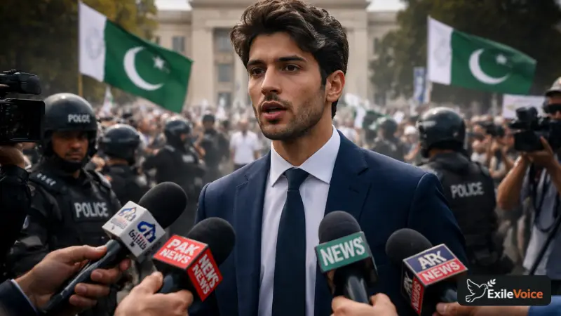 Kasim Khan Under Fire: Why Pakistan’s Establishment is Targeting the Son of Imran Khan Following UN Address