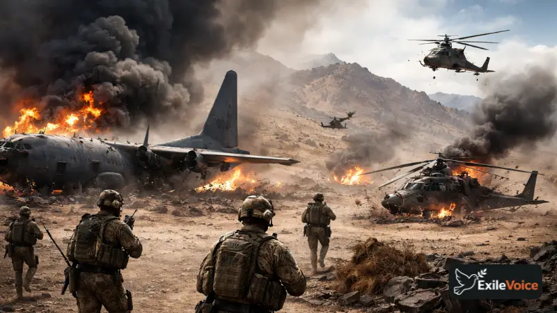 The High Price of Rescue: Analyzing the US Commando Operation and Aircraft Losses in Iran