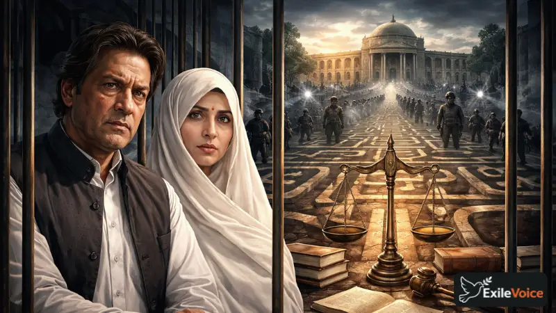 The Labyrinth of Justice: Analyzing the Legal Strategy Surrounding Imran Khan and Bushra Bibi’s Detention