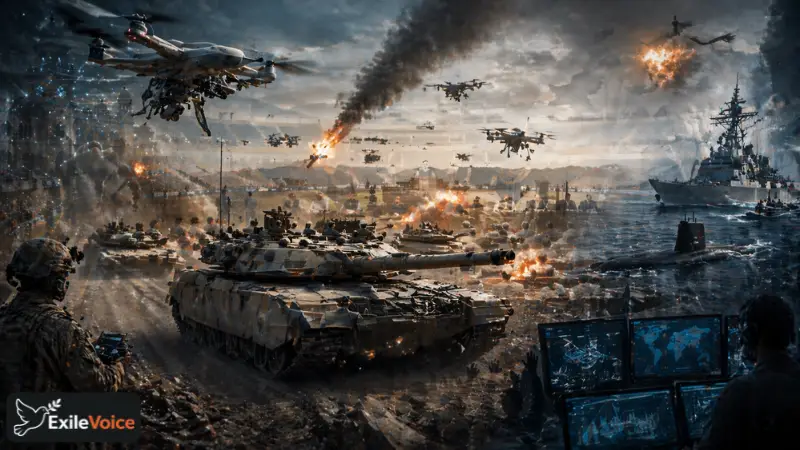 The Obsolete Vanguard: How Low-Cost Drones and AI are Redefining Modern Tank Warfare