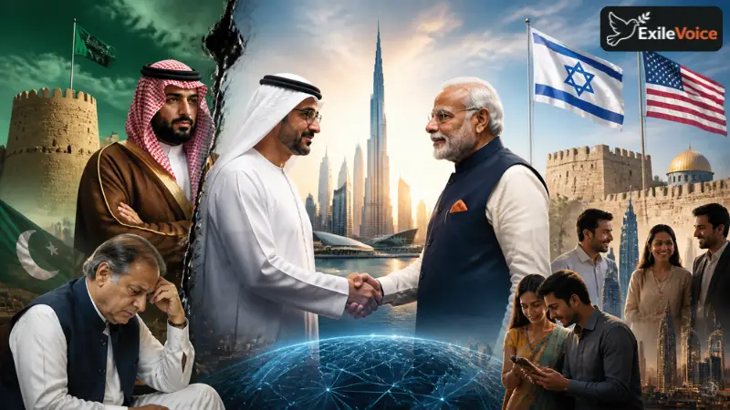 The UAE’s Strategic Shift: Abandoning Saudi Leadership for India and Israel