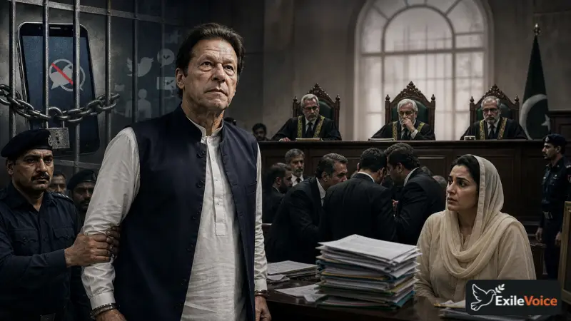 Legal Battles in Pakistan: The Struggle Over Imran Khan’s Social Media Presence and Judicial Neutrality