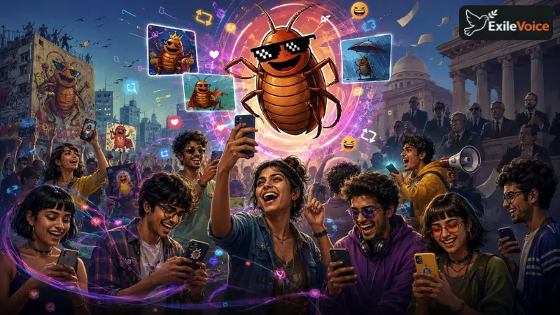 The Rise of India’s Cockroach Janata Party and Gen Z Political Satire