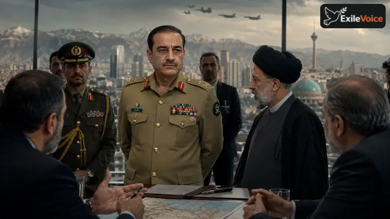 General Asim Munir Leads High Stakes Middle East Diplomatic Mission in Tehran to Avert US Iran War