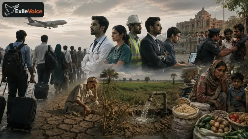 Socio-Economic Pressures, Human Capital Flight, and Pakistan’s Brain Drain Trends