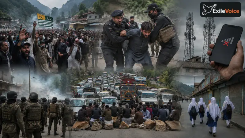 Azad Kashmir Crisis: Massive Arrests, Policy Failures, and Rising Civil Unrest