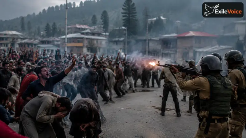 Kashmir Crisis Escalation: Protests, Media Restrictions, and International Concerns
