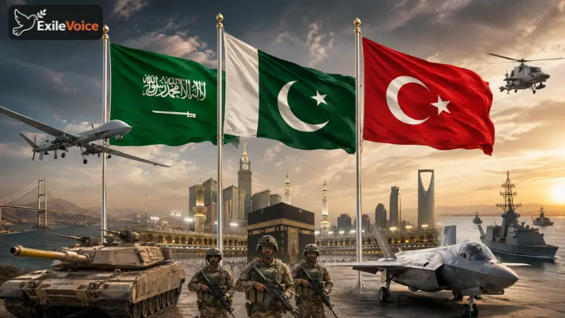 Geopolitical Dynamics of the Trilateral Defense Pact: Saudi Arabia, Pakistan, and Turkey