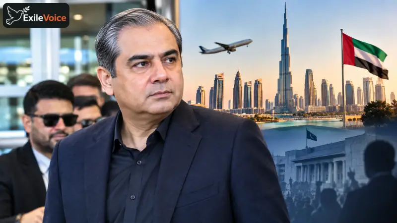 Mohsin Naqvi Spotted in Dubai Amid Political Turmoil and Rising Scrutiny