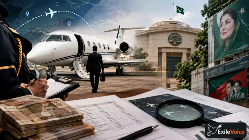 Controversy Surrounds Official Aircraft Usage and Financial Compliance in Punjab