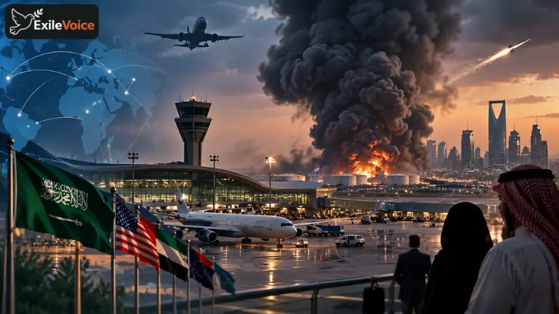 Analyzing the Strategic Impact of the Riyadh International Airport Strike on Regional Stability
