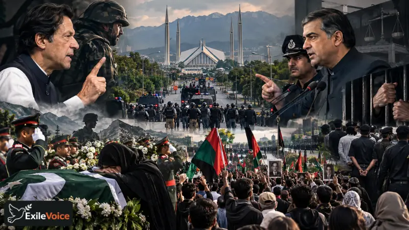 Escalating Political Friction in Islamabad: Security Mobilization, Funerary Politics, and State Resistance