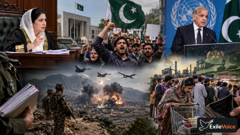 Pakistan Governance Crises Escalate Amid Judicial Scandals, Economic Protests, and Security Escalations