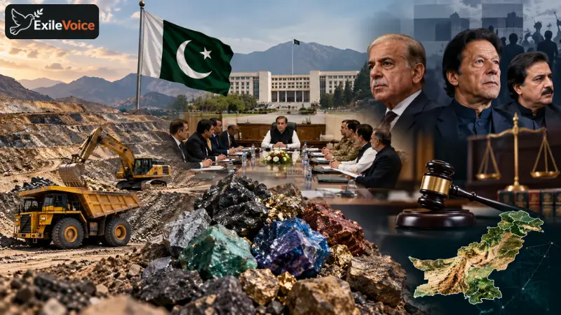 Mineral Resource Exploitation and Regional Governance in Pakistan Amid Political Turmoil