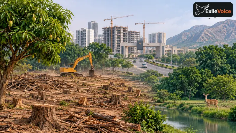 Environmental Degradation and Urban Expansion: Analyzing the Impact of Military Real Estate Projects on Pakistan's Ecosystems